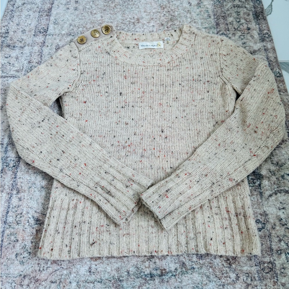 Charlie and Robyn for Anthropologie will pullover sweater XS